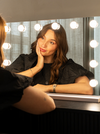 Hollywood make-up mirror Lana with 12 LED Lamps