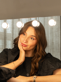 Hollywood make-up mirror Lana with 15 LED Lamps