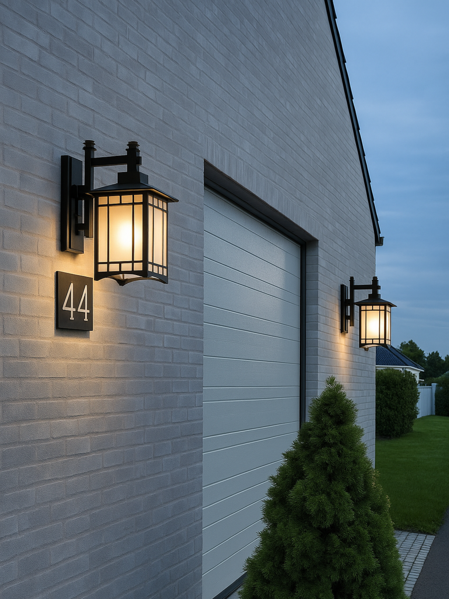 Industriële tuinlamp Oscar