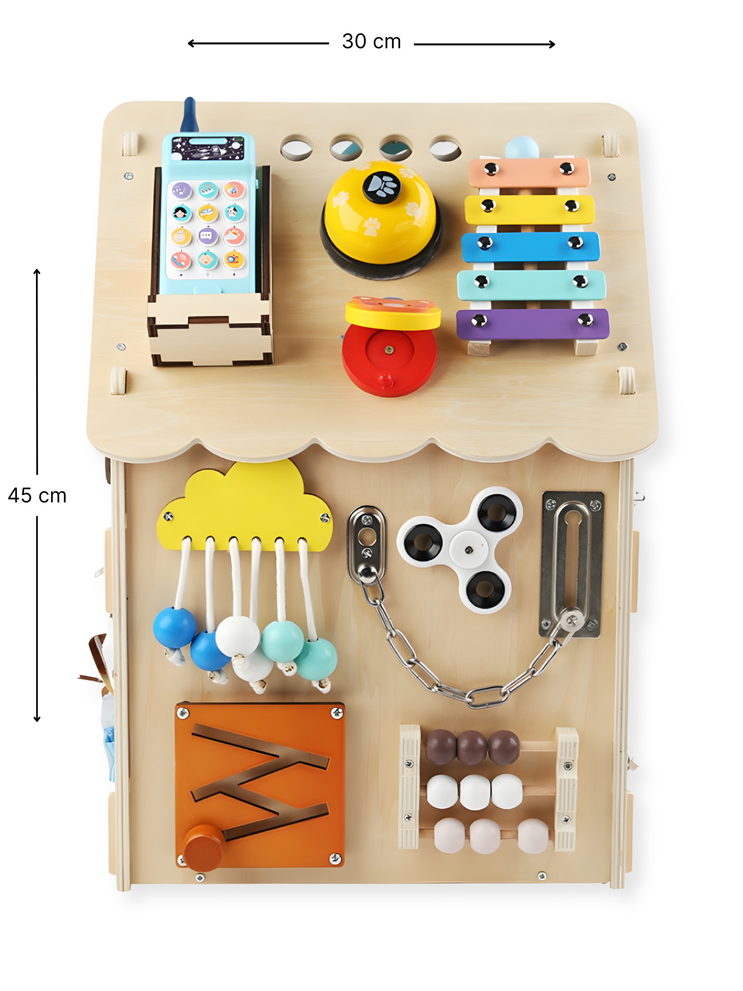Montessori puzzelhuis voor peuters