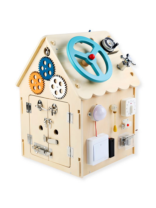 Montessori puzzelhuis voor peuters