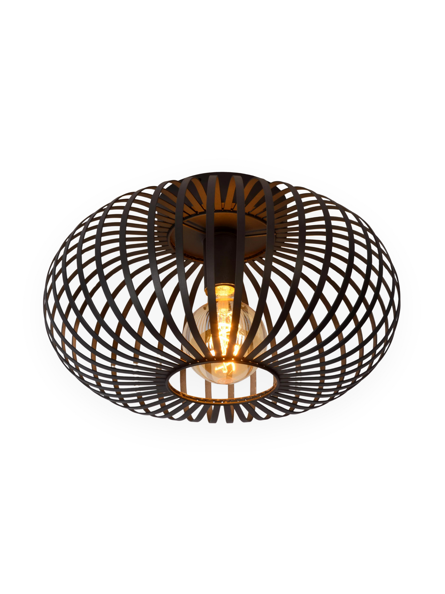 Loftslampe Elin i industrielt metaldesign