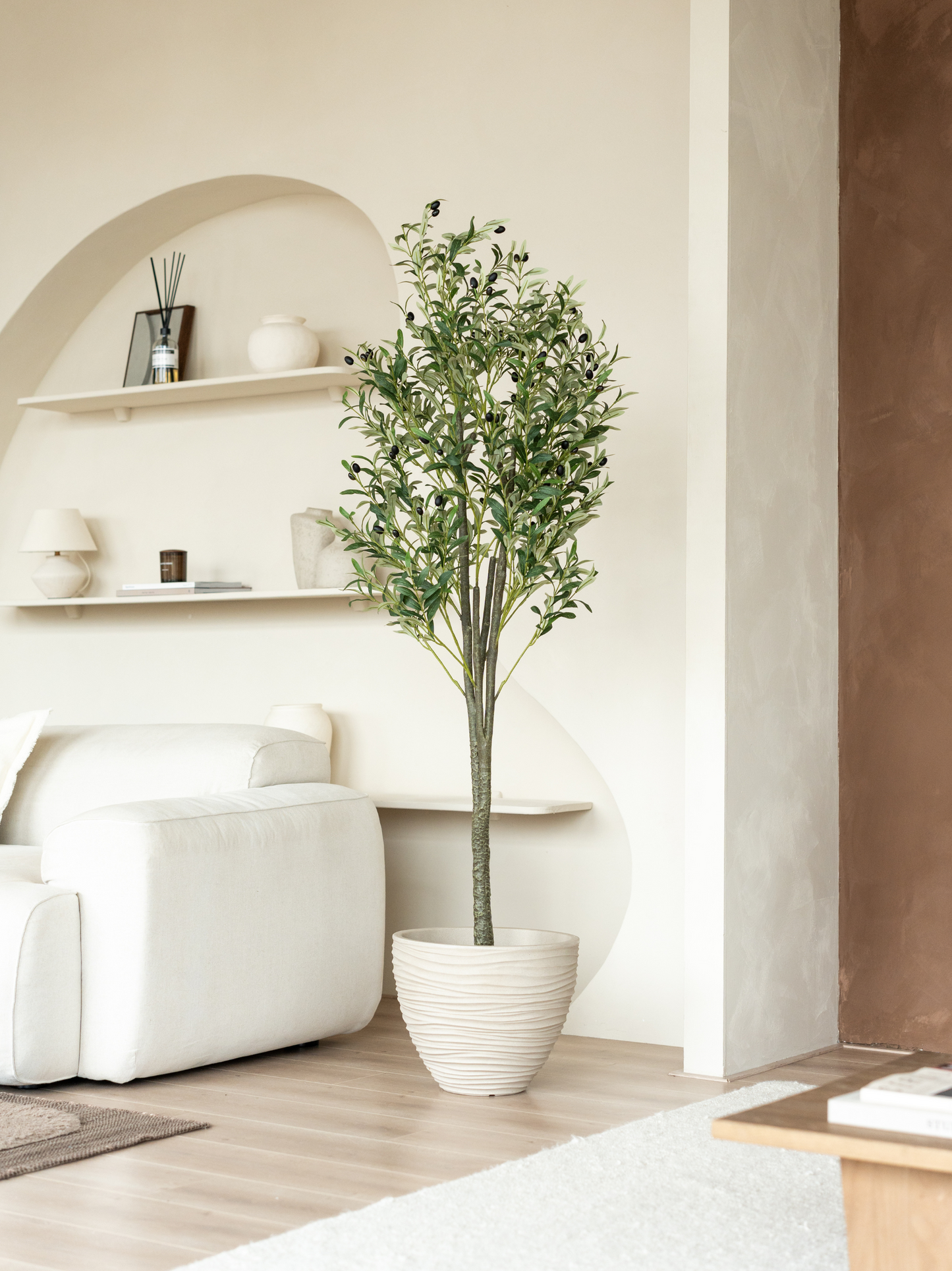 Artificial plant olive tree