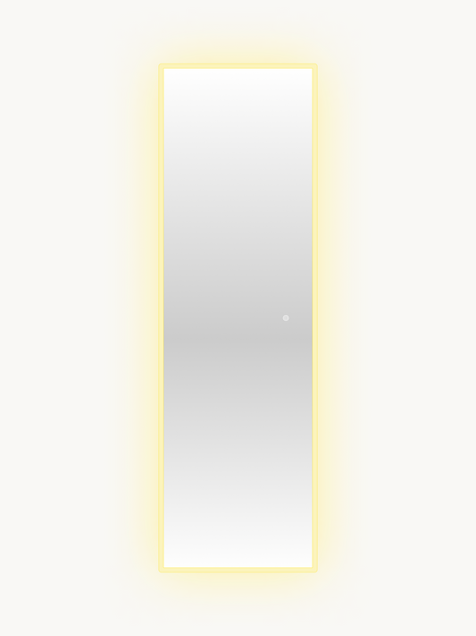 Miroir sur pied Sebastian avec éclairage LED