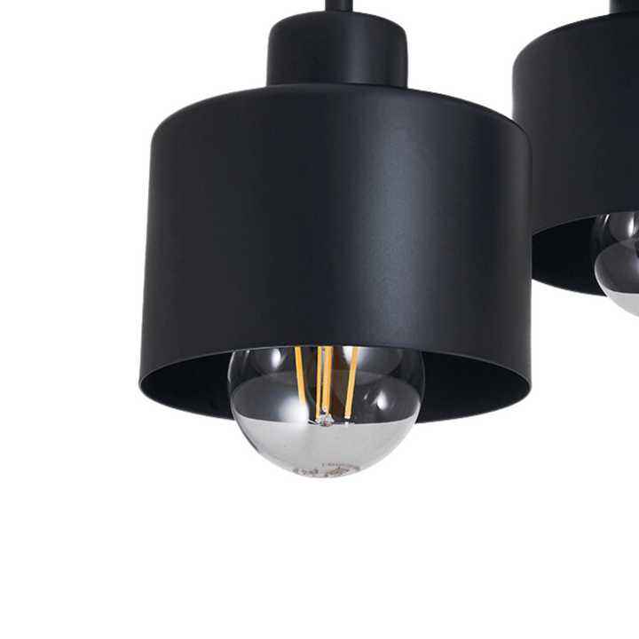 Ceiling Lamp 3 Spots - Black
