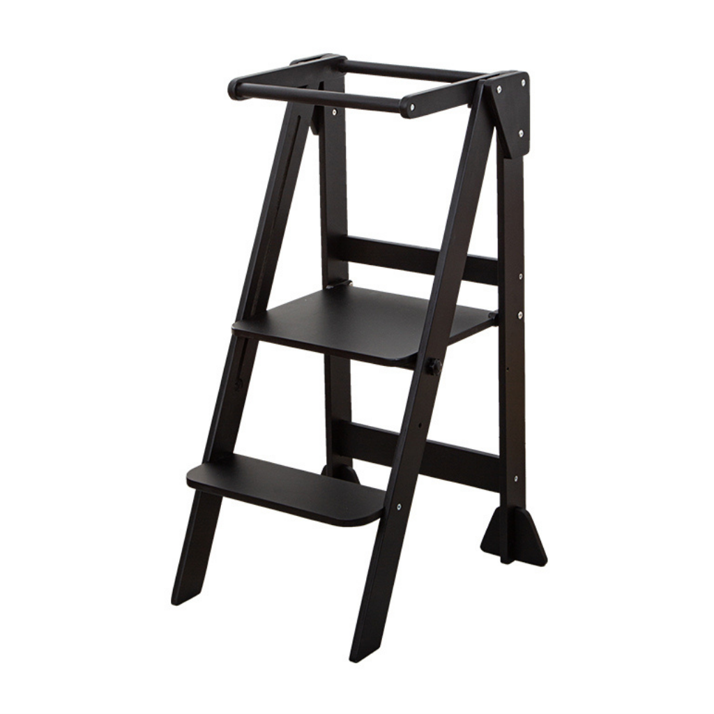 Torre de cocina plegable - Negro