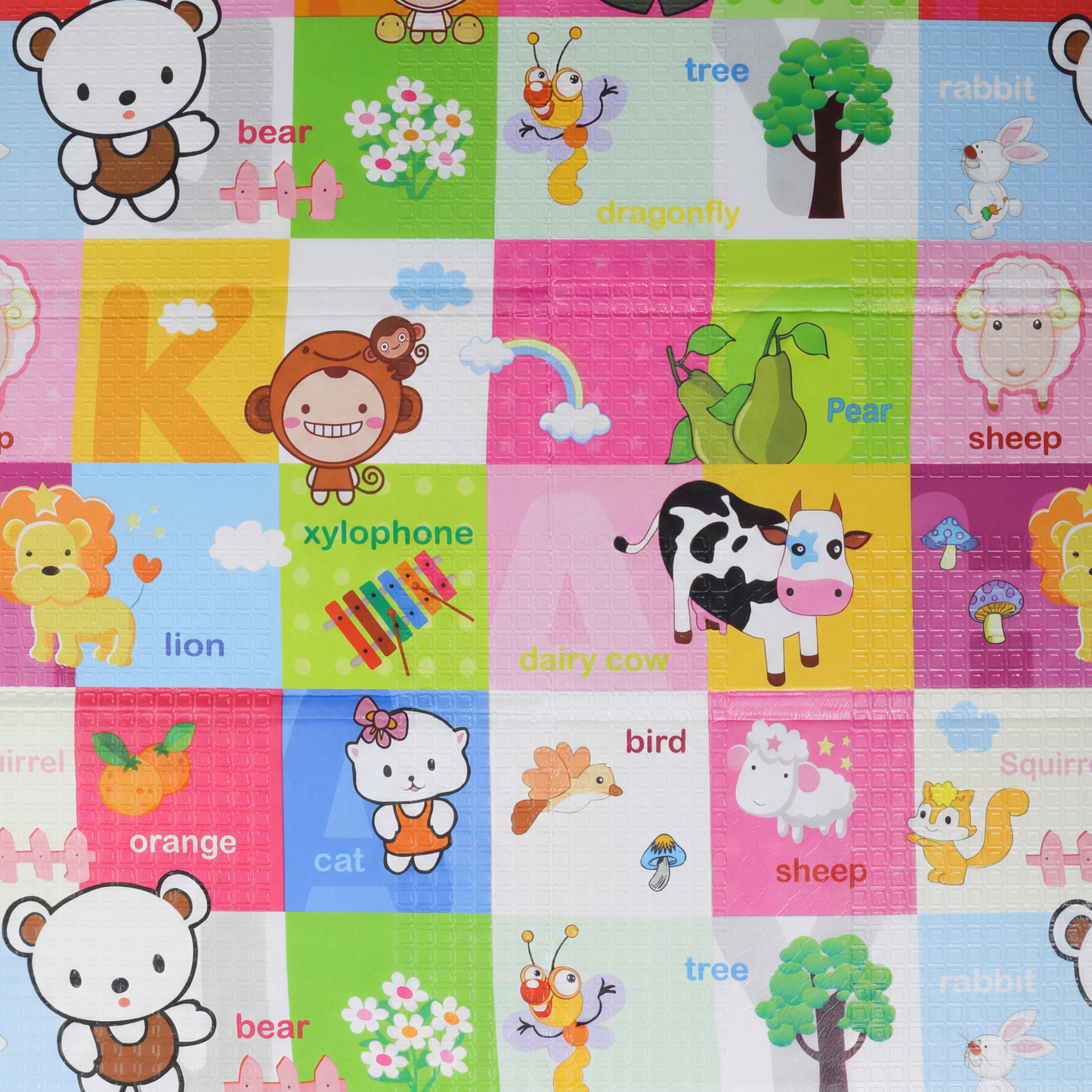 Double-sided XPE foam play mat XPE-009