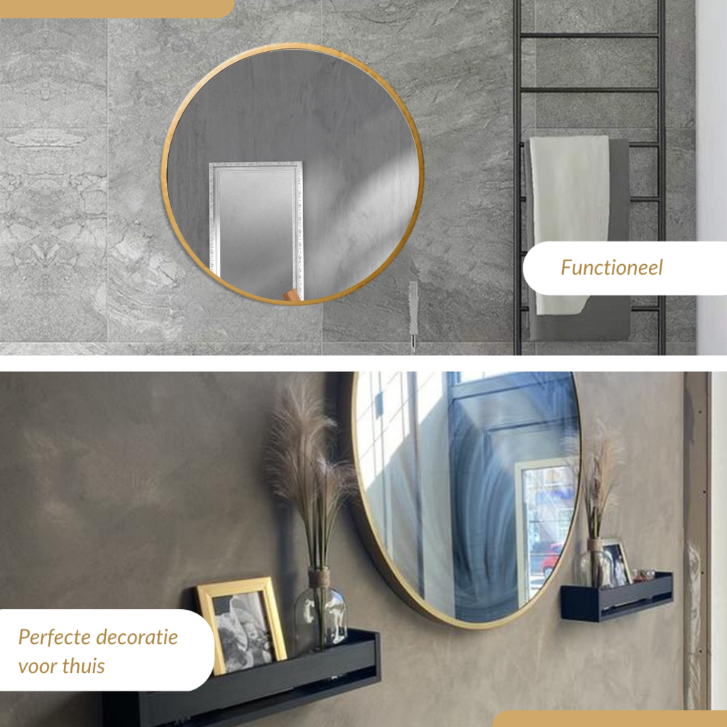 Nordic round wall mirror Ø80cm