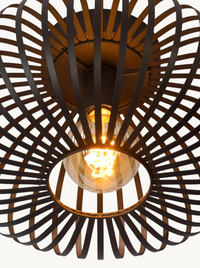 Ceiling light Elin in industrial metal design