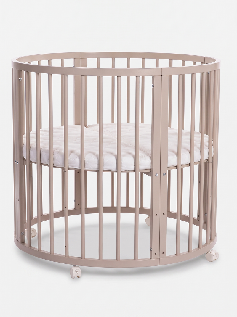 Round playpen Lenny with mattress