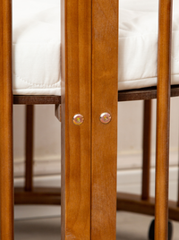 Round playpen Sami with mattress