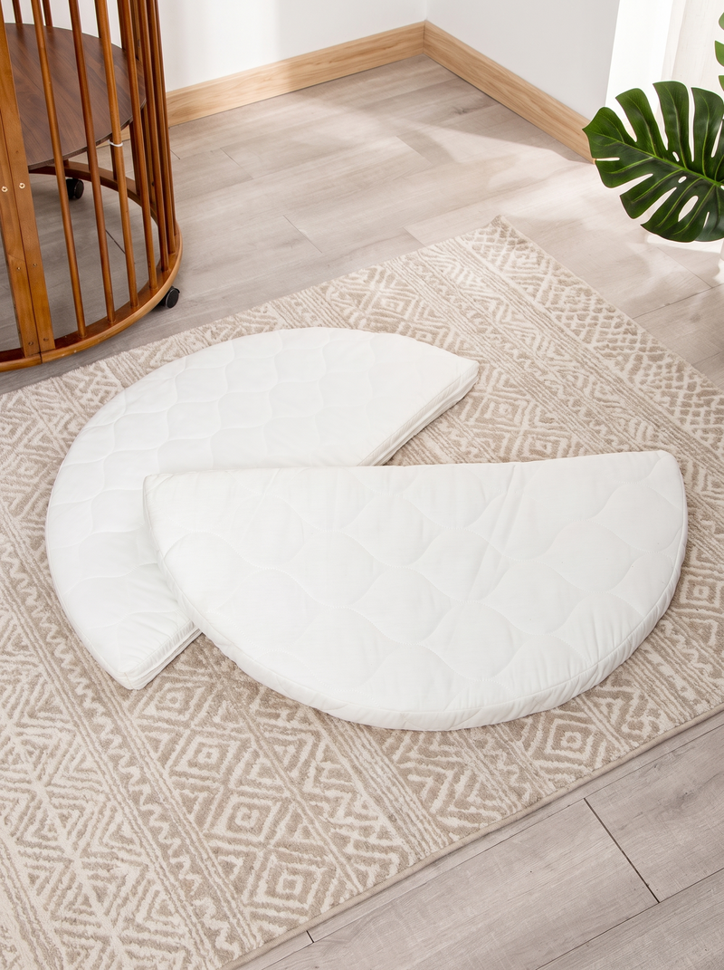 Round playpen Sami with mattress