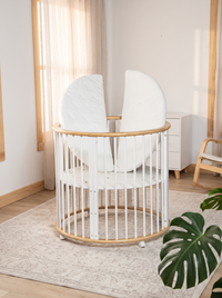 Round playpen Sami with mattress