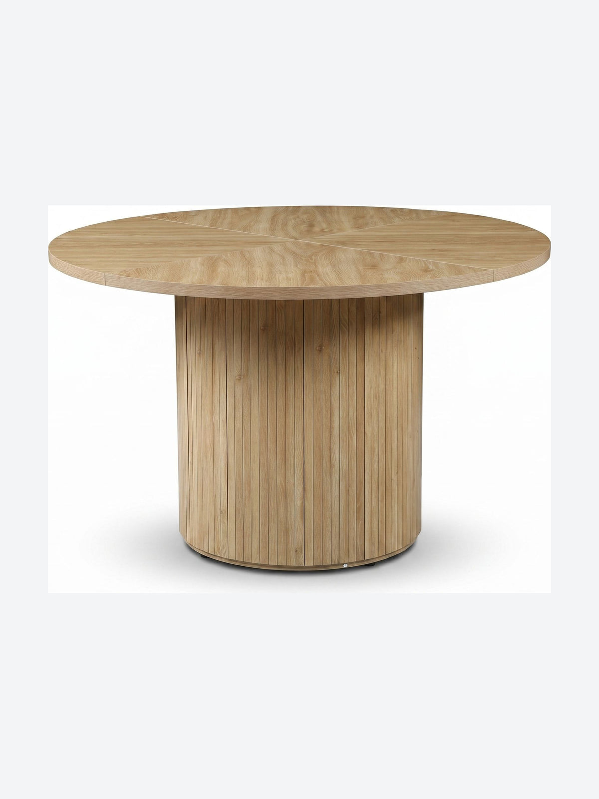 Japandi round dining table