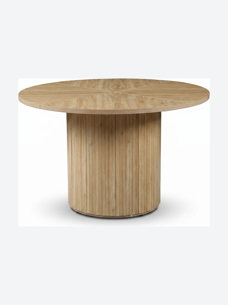 Japandi round dining table