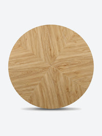 Japandi round dining table