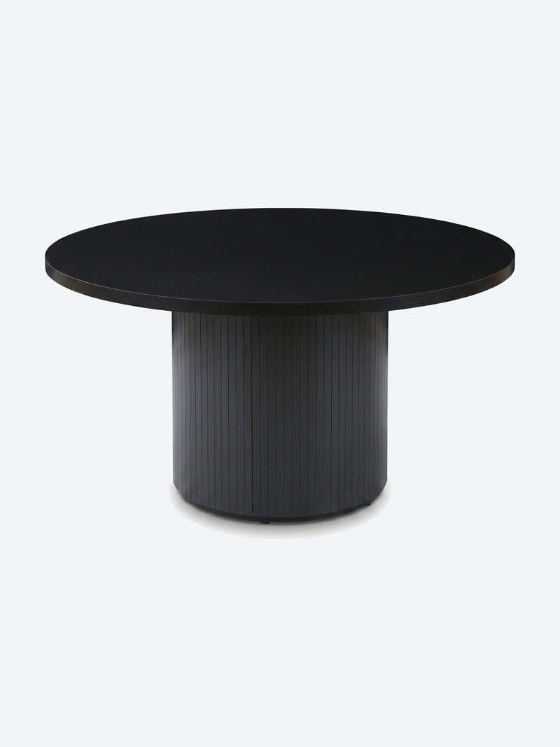 Japandi round dining table