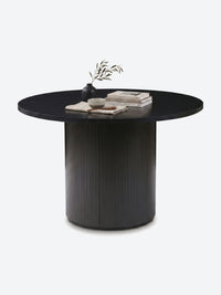 Japandi round dining table