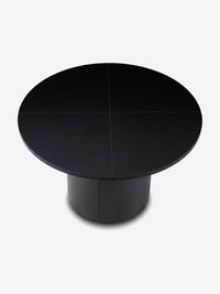 Japandi round dining table