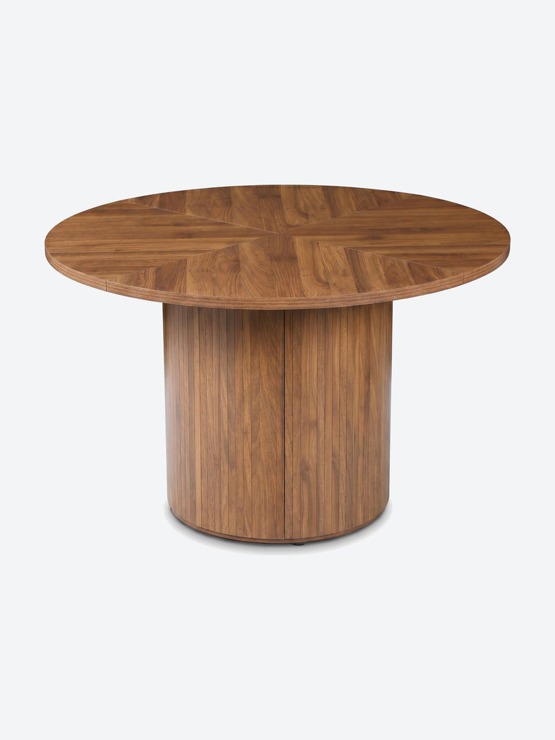 Japandi round dining table