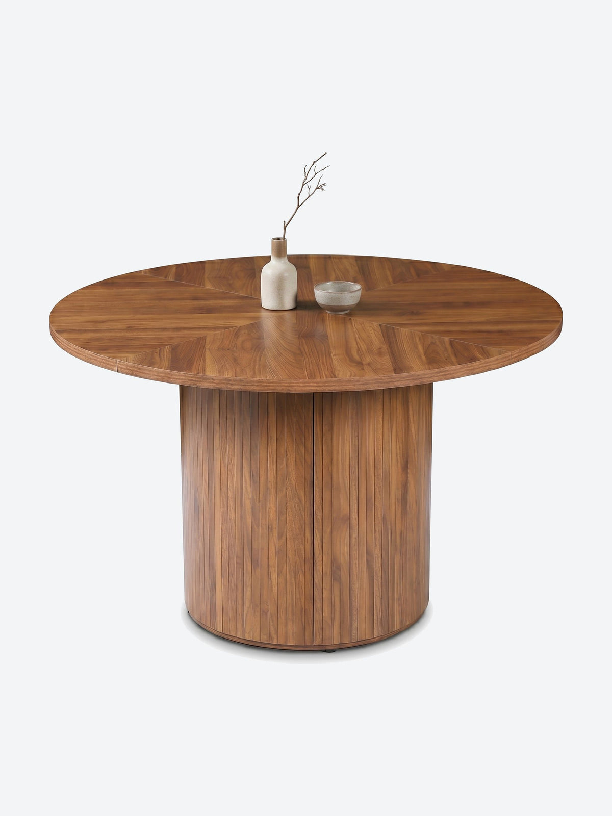 Japandi round dining table