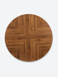 Japandi round dining table