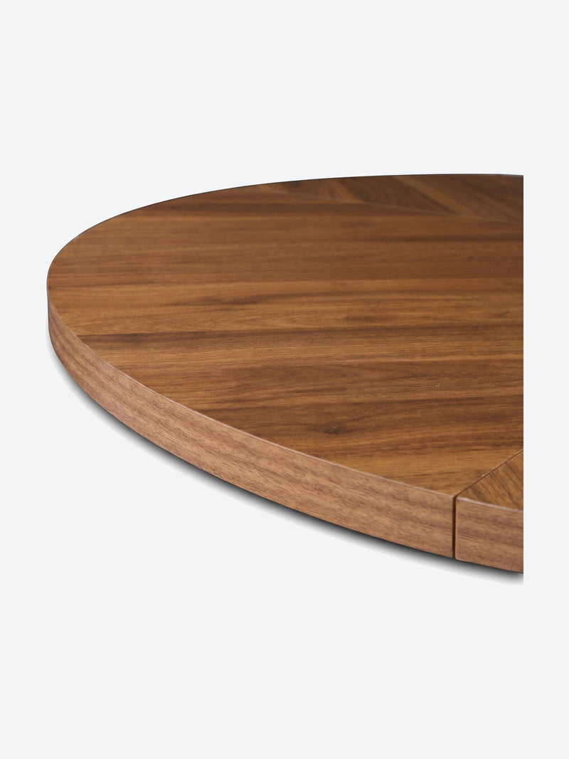 Japandi round dining table