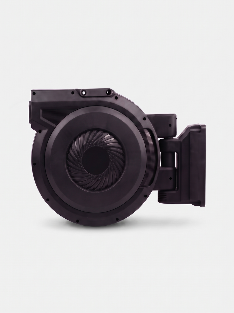 Wall-mounted hose reel