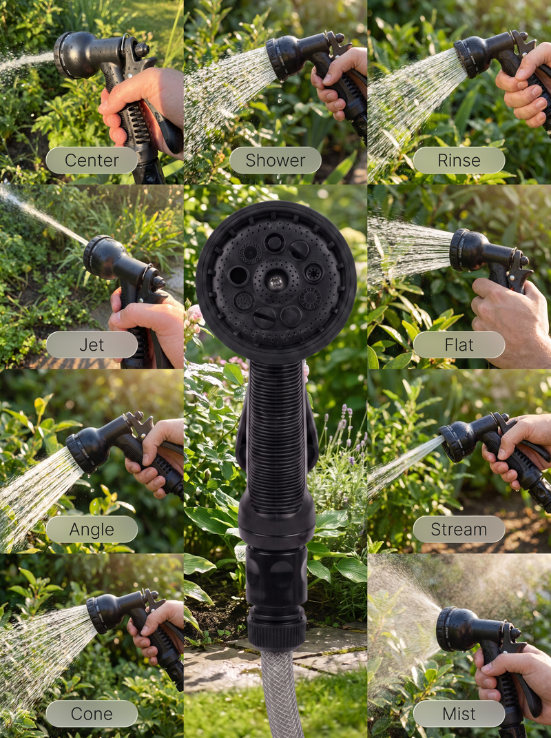 Wall-mounted hose reel
