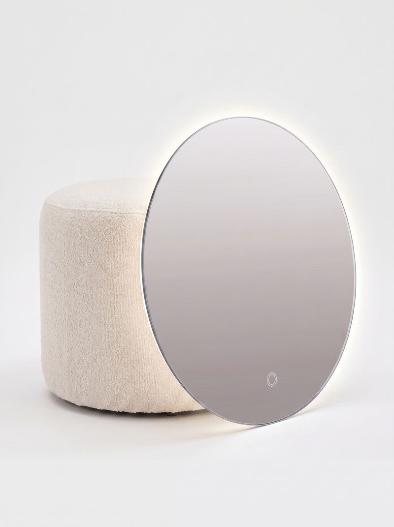 Runder Badezimmerspiegel Aurelia mit LED-Beleuchtung
