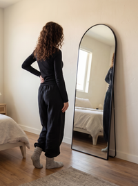 Oval standing mirror Eden