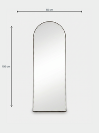 Oval standing mirror Eden