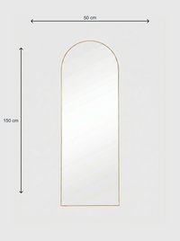 Oval standing mirror Eden