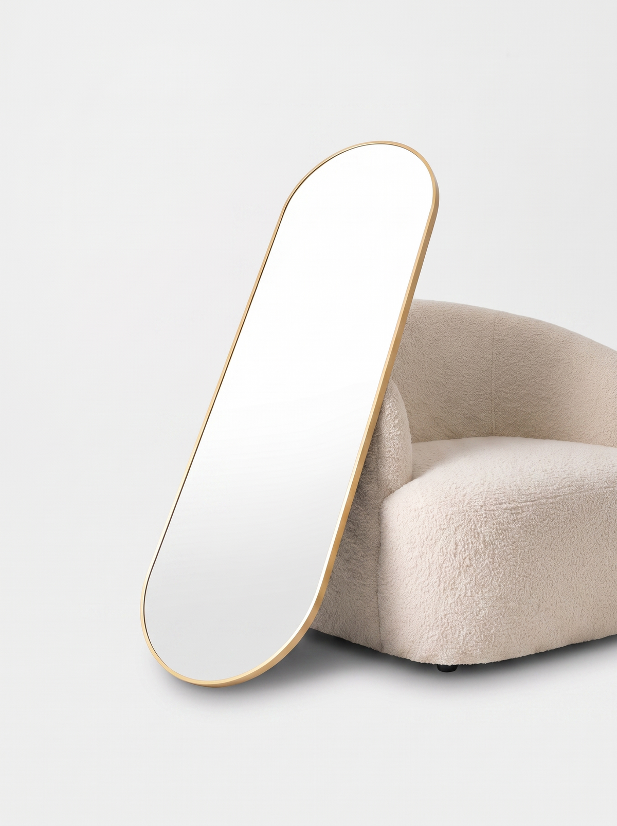 Oval wall mirror Elian